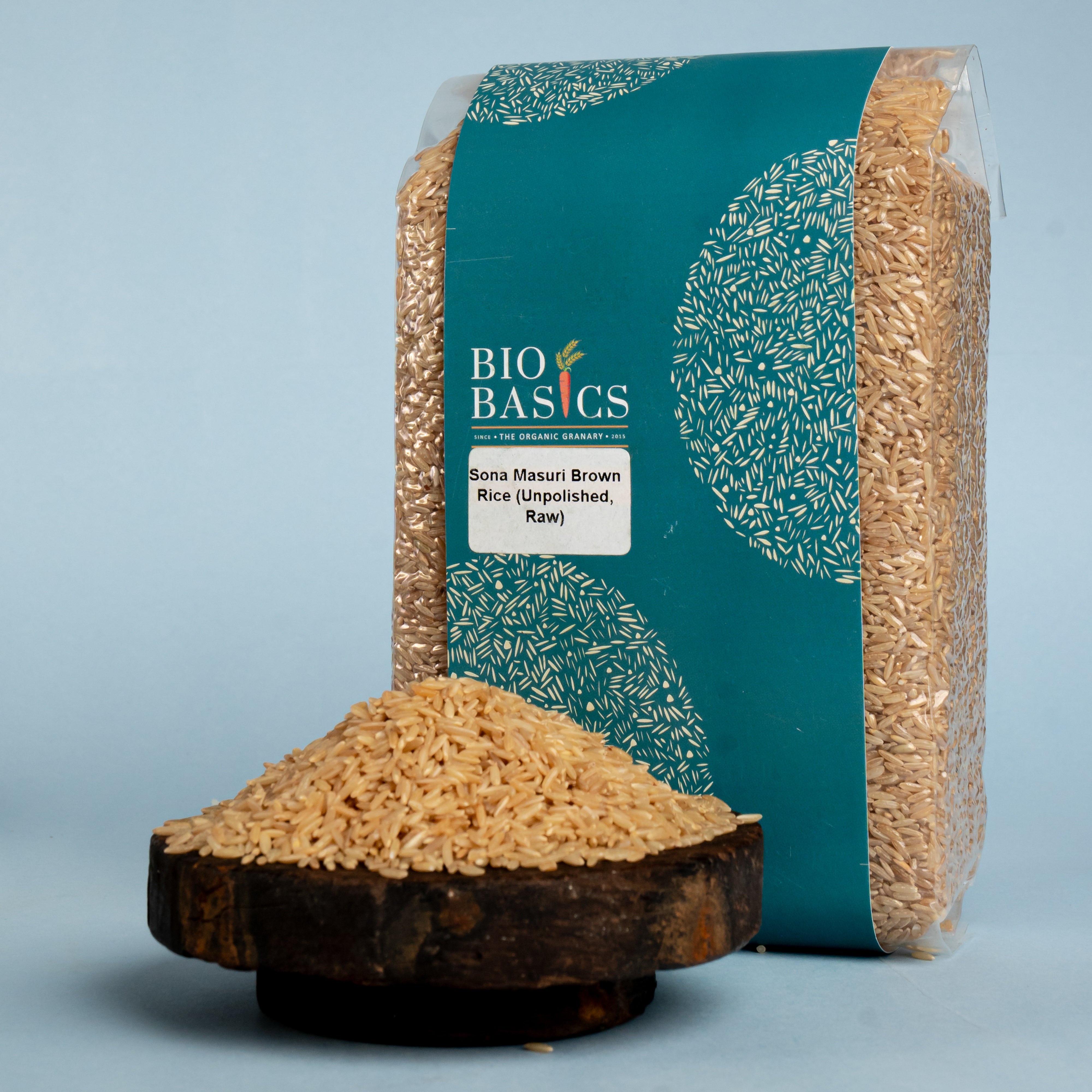 Sona Masuri Brown Rice (Unpolished, Raw)