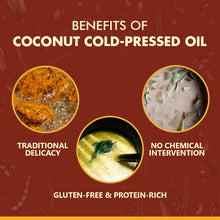 Load image into Gallery viewer, Benefits of Coconut Cold Pressed Oil -  Bio Basics
