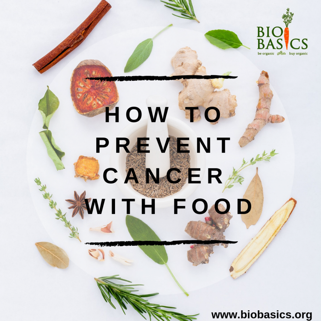 How to prevent cancer with food