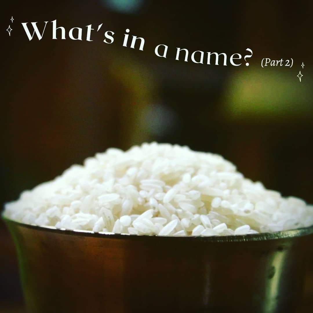 What's in a name? Part-2