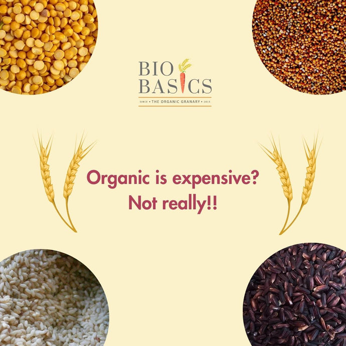 Organic is expensive? Not really!!