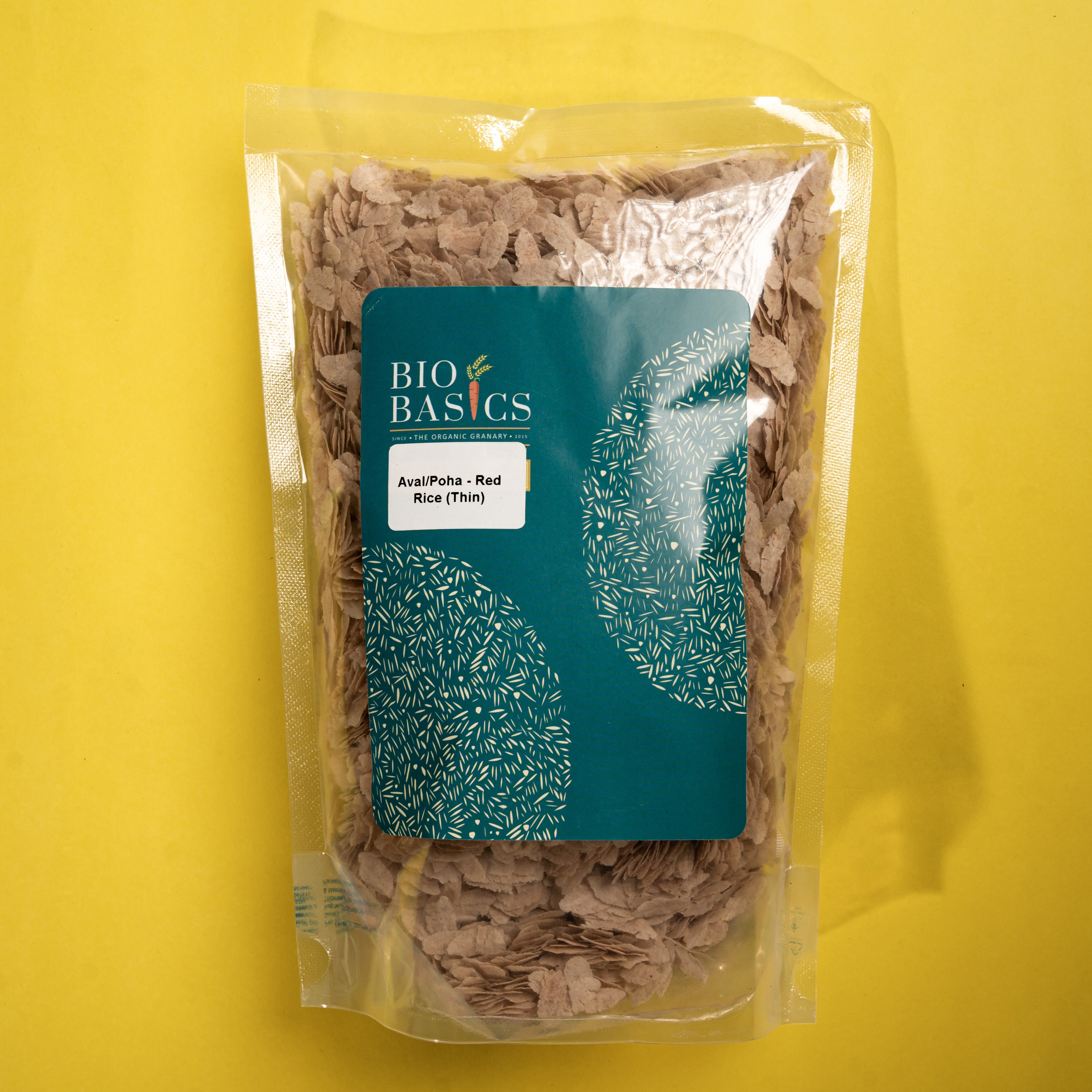 Organic Aval/Poha - Red Rice (Thin)