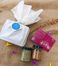 Load image into Gallery viewer, Diwali Gift Pack - Moringa Tulsi Tea &amp; Palm sugar
