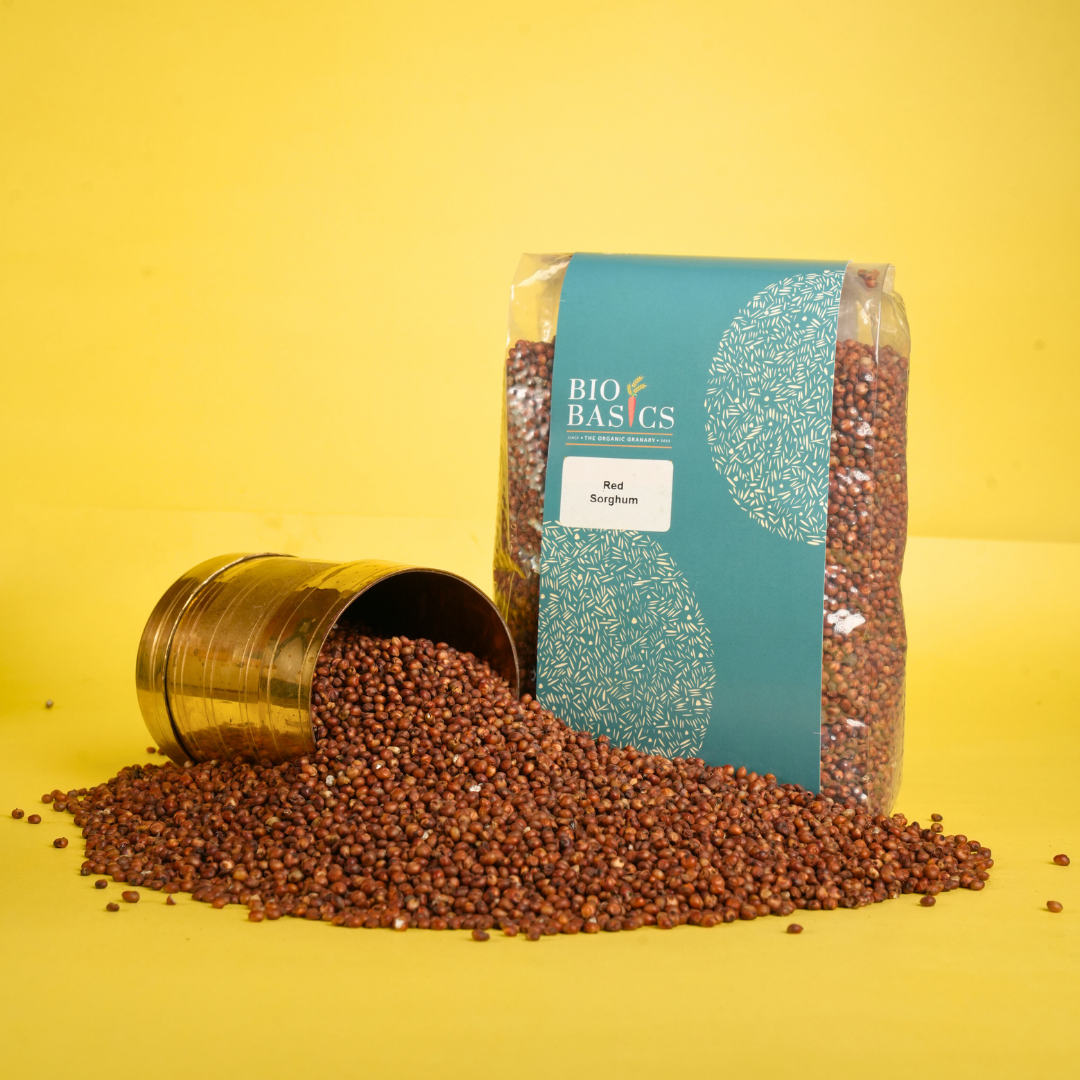 Red Sorghum, Irumbu Solam 500g,1kg, 2kg - Bio Basics Organic Online ...