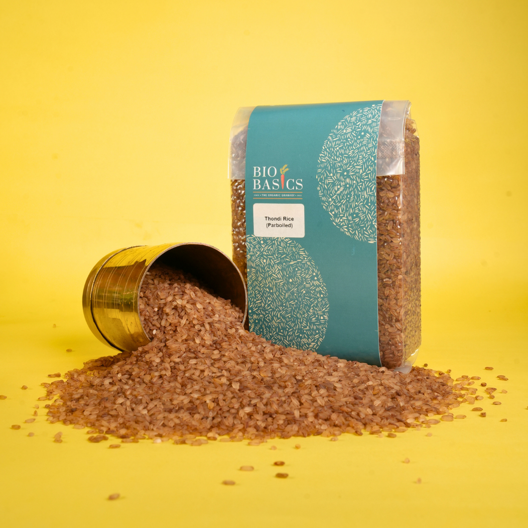 Thondi Matta Rice (Kerala Red Rice) (Parboiled) - 5kg