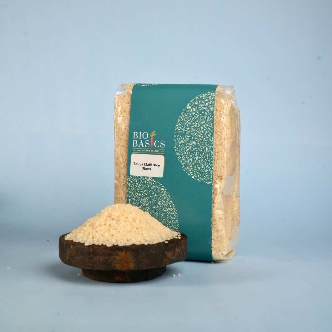Thuya Malli Rice Semi-polished (Raw)