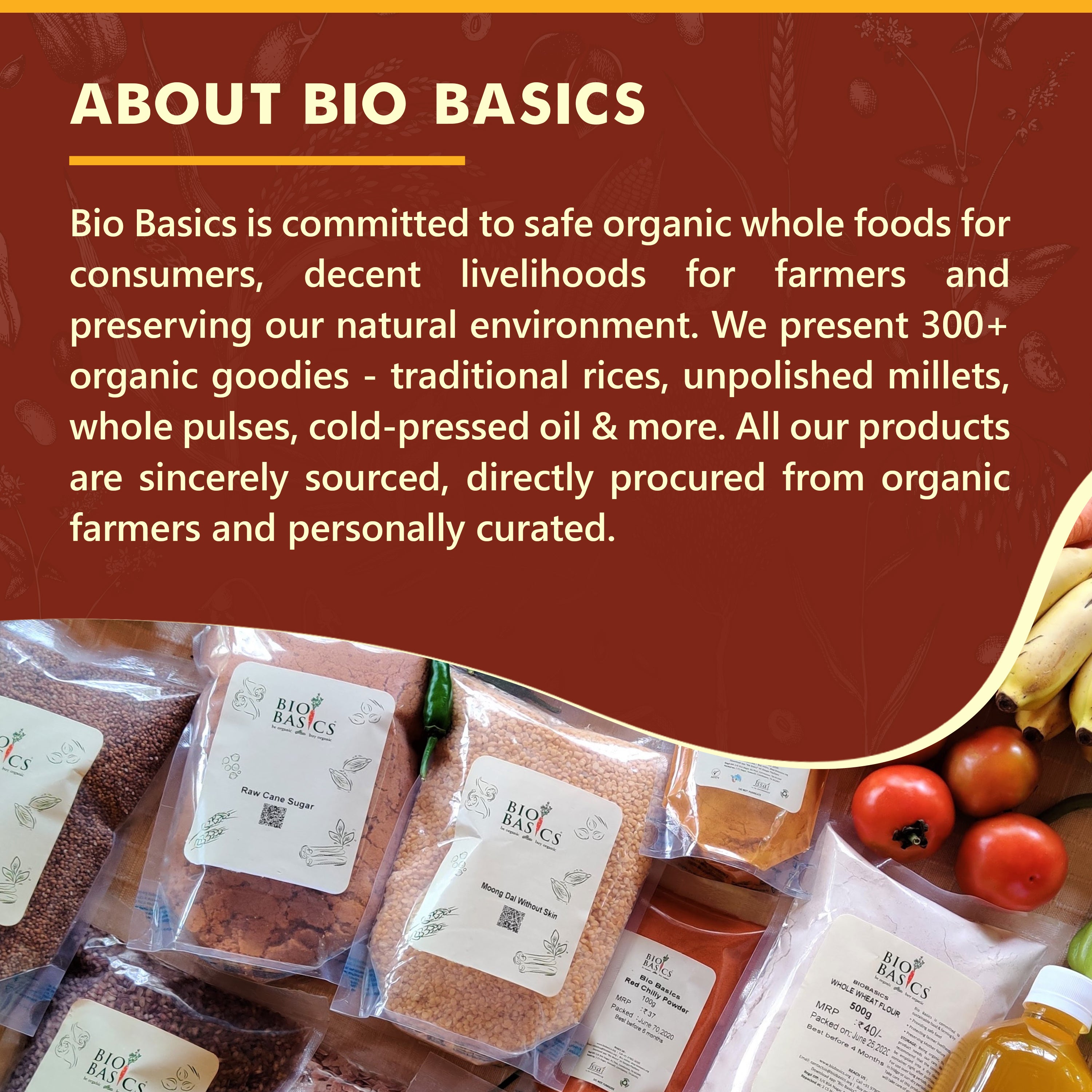 About Bio Basics - your trusted online oragnic store