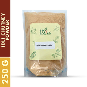 Buy 250g of Organic Idli powder at Bio Basics