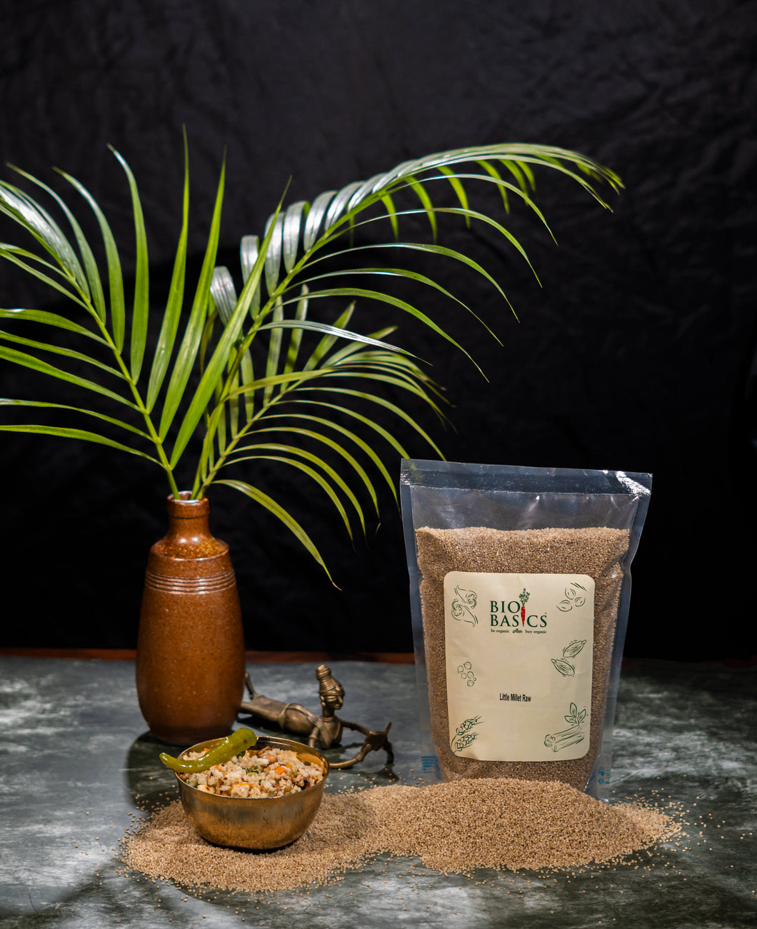 Buy organic little millet online at Bio Basics store