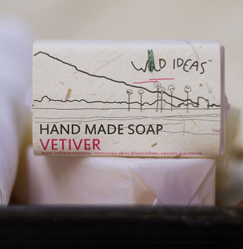 Buy organic Vetiver Homemade soap online at Bio Basics store