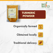 Load image into Gallery viewer, Buy Organically Farmed Organic Turmeric Powder Online At Bio Basics Store
