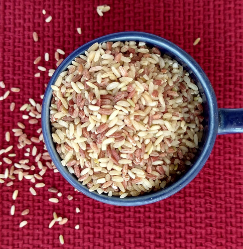Buy organically grown rajamudi rice online at Bi oBasics