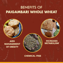 Load image into Gallery viewer, Buy paigambari whole wheat flour at Bio Basics
