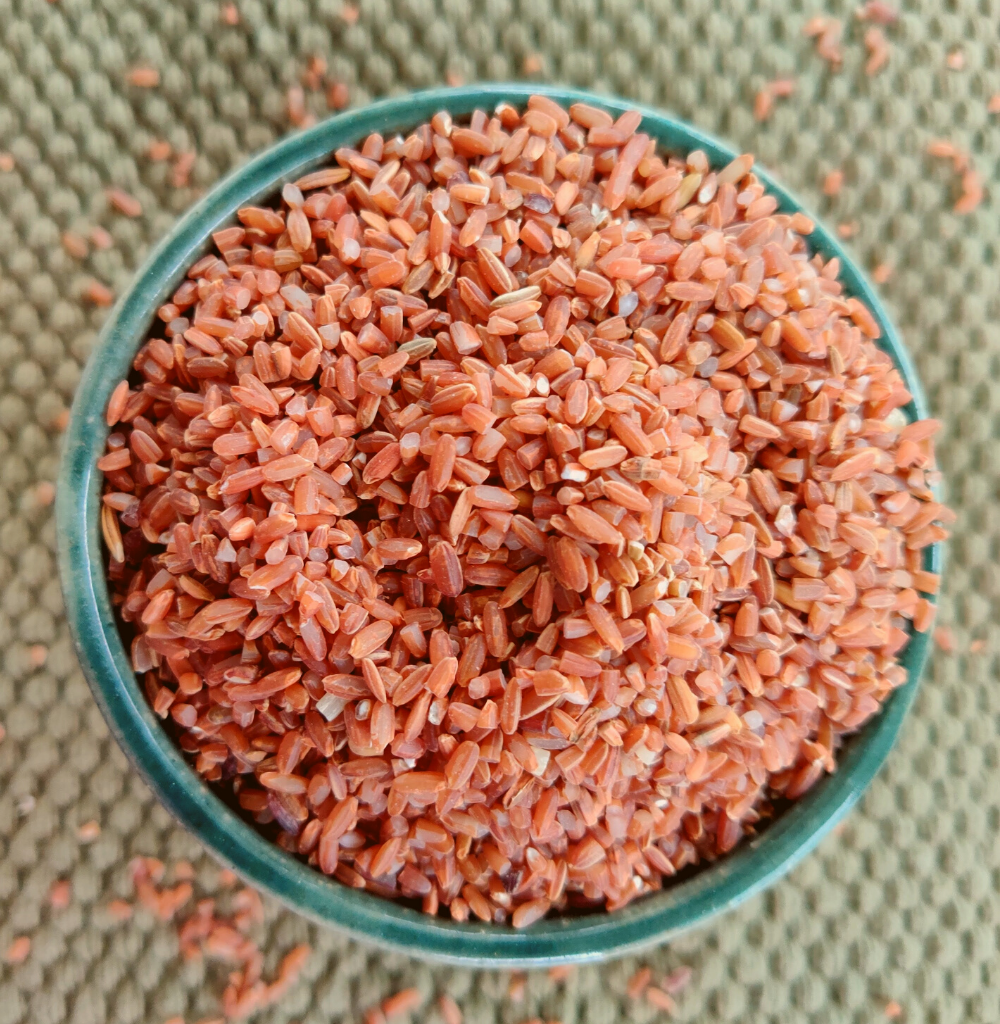 Buy parboiled uma kerala red rice online at Bio Basics