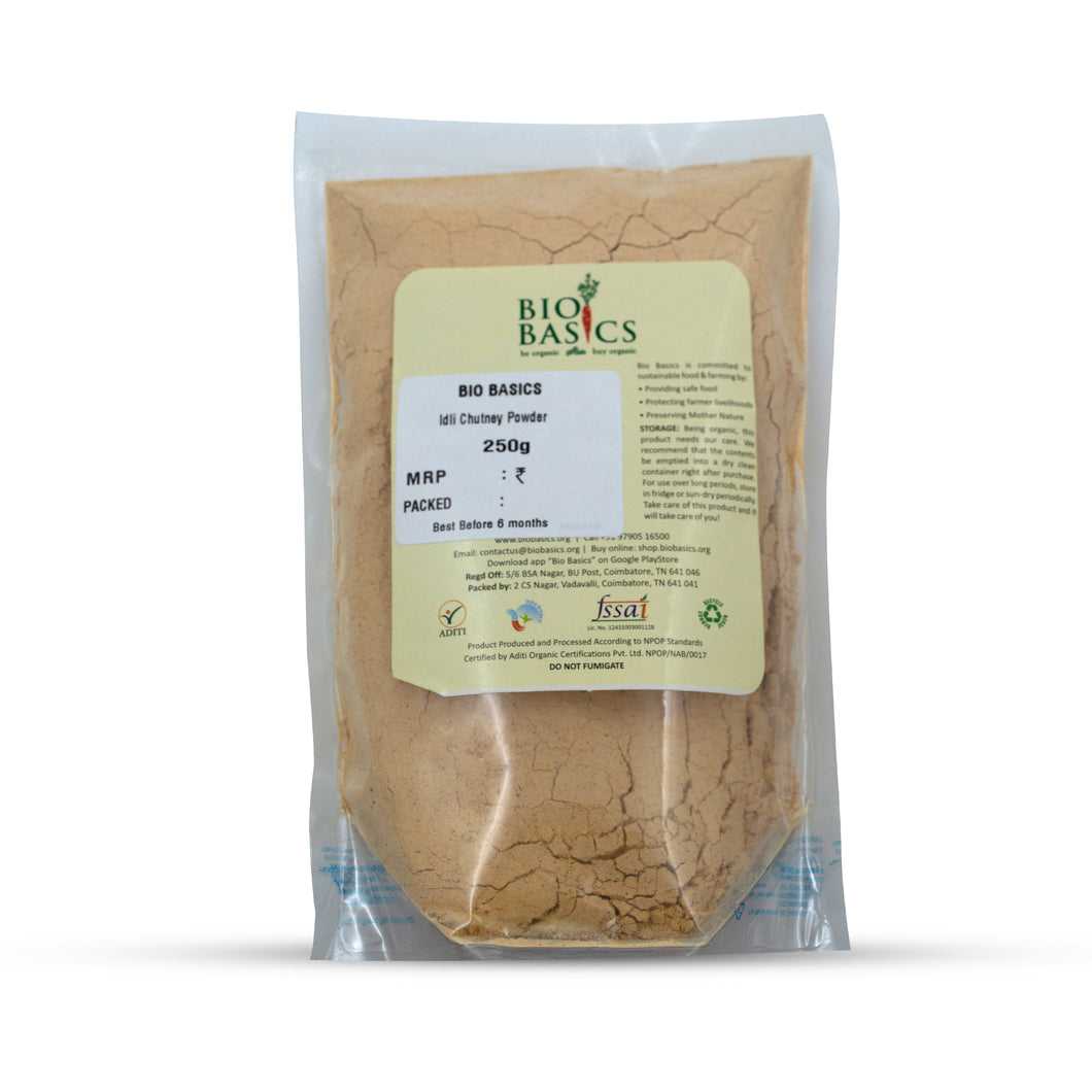 Order 250Gram Of Organic Sambar Powder Online At Bio Basics Store