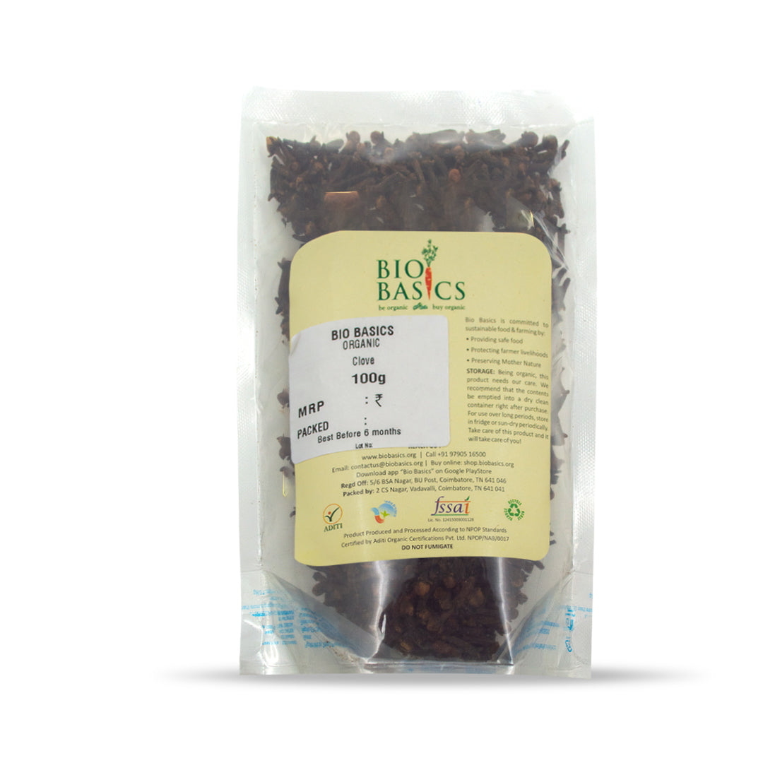 Order Organic Cloves Lavangalu Online at Bio Basics Store