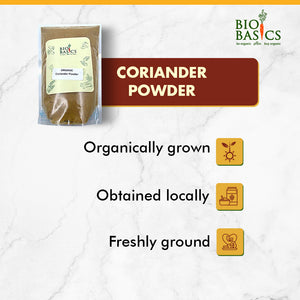 Shop Organic Coriander Powder Malli Thool Online At Bio Basics Store1