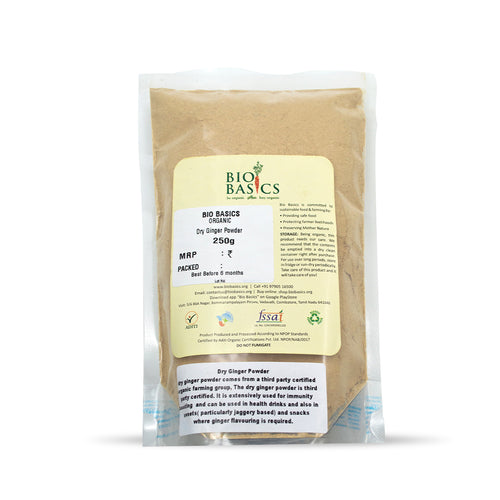 Shop Organic Dry Ginger Powder Online At Bio Basics Store