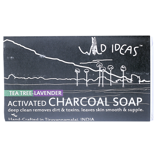 Buy Activated Charcoal Soap Tea Tree & Lavender online at Bio Basics store now