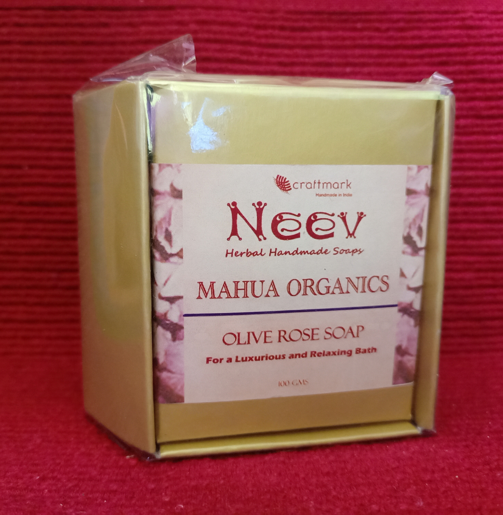 Mahua Organic Olive Rose Soap